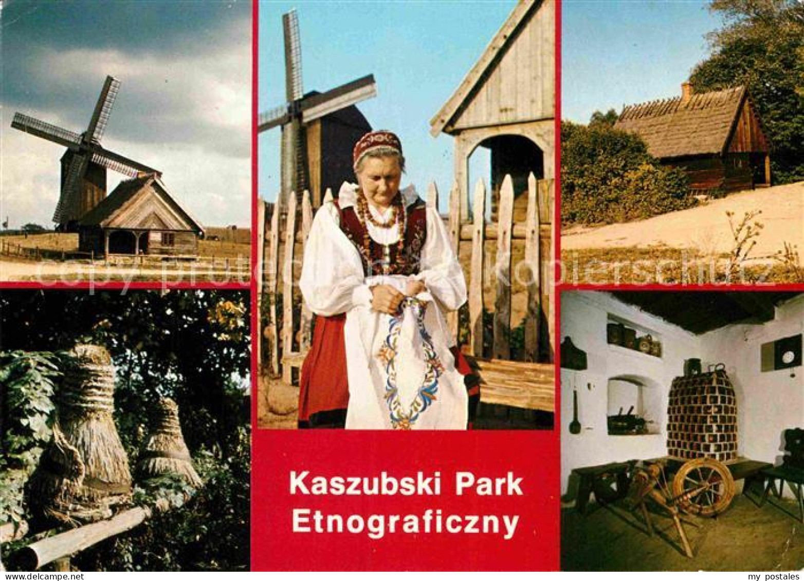 72801456 Wdzydze Kiszewskie Kaszubski Park Etnograficzny Windmuehle Bauernhof Wd - Poland