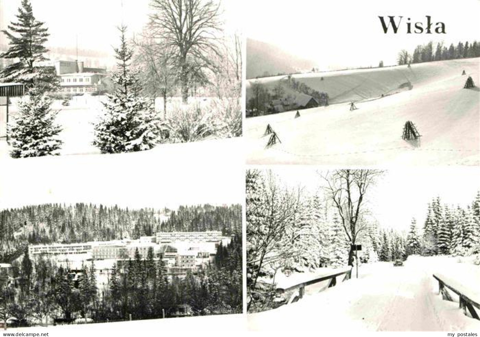 72801455 Wisla Teilansichten Winterpanorama Wisla - Polen