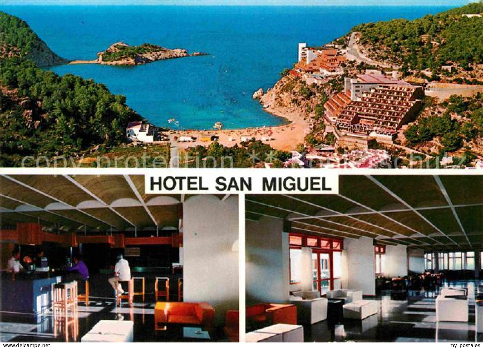 72801034 Ibiza Islas Baleares Hotel San Miguel Panorama Bucht Ibiza - Andere & Zonder Classificatie