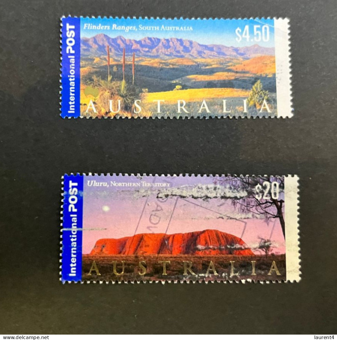 14-5-2024 (stamp) Used / Obliterer - Australia - 2 HIGHER Values Stamps (include $ 20.00 Stamp) - Mint Stamps