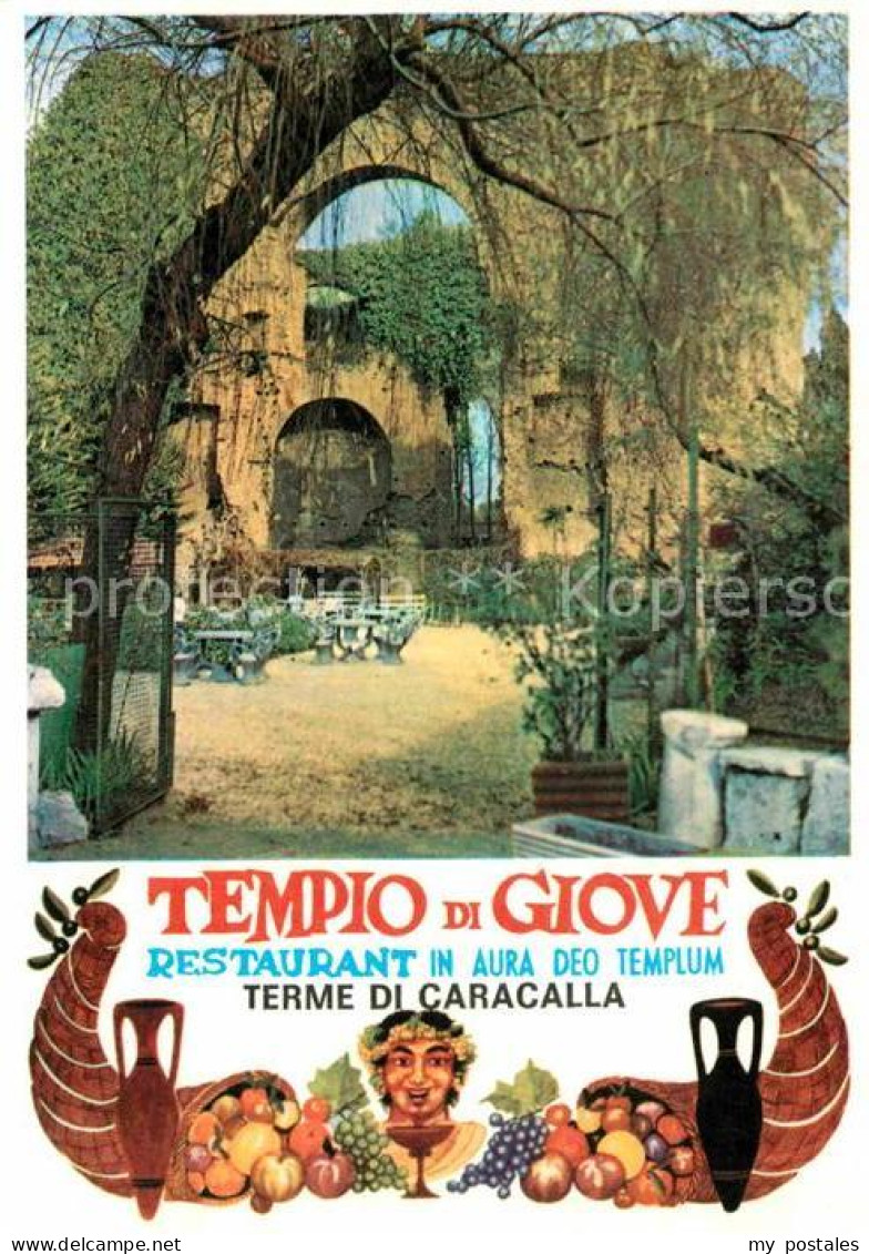 72801027 Roma Rom Ristorante Tempio Di Giove Terme Di Caracalla  - Other & Unclassified