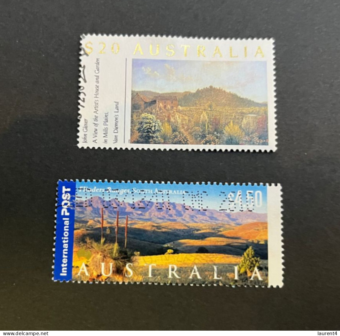 14-5-2024 (stamp) Used / Obliterer - Australia - 2 HIGHER Values Stamps (include $ 20.00 Stamp) - Nuovi