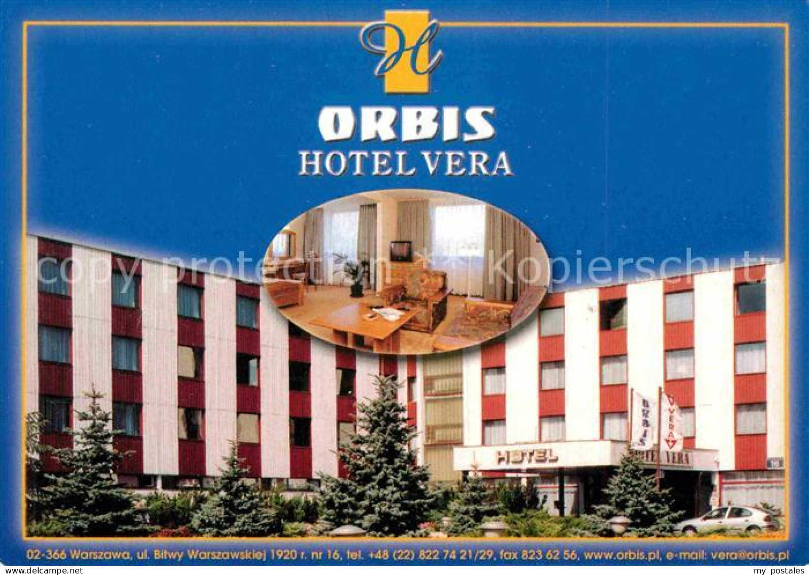 72800878 Warszawa Orbis Hotel Vera  - Poland