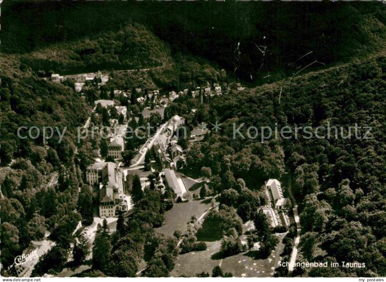 72800762 Schlangenbad Taunus Fliegeraufnahme Schlangenbad - Sonstige & Ohne Zuordnung