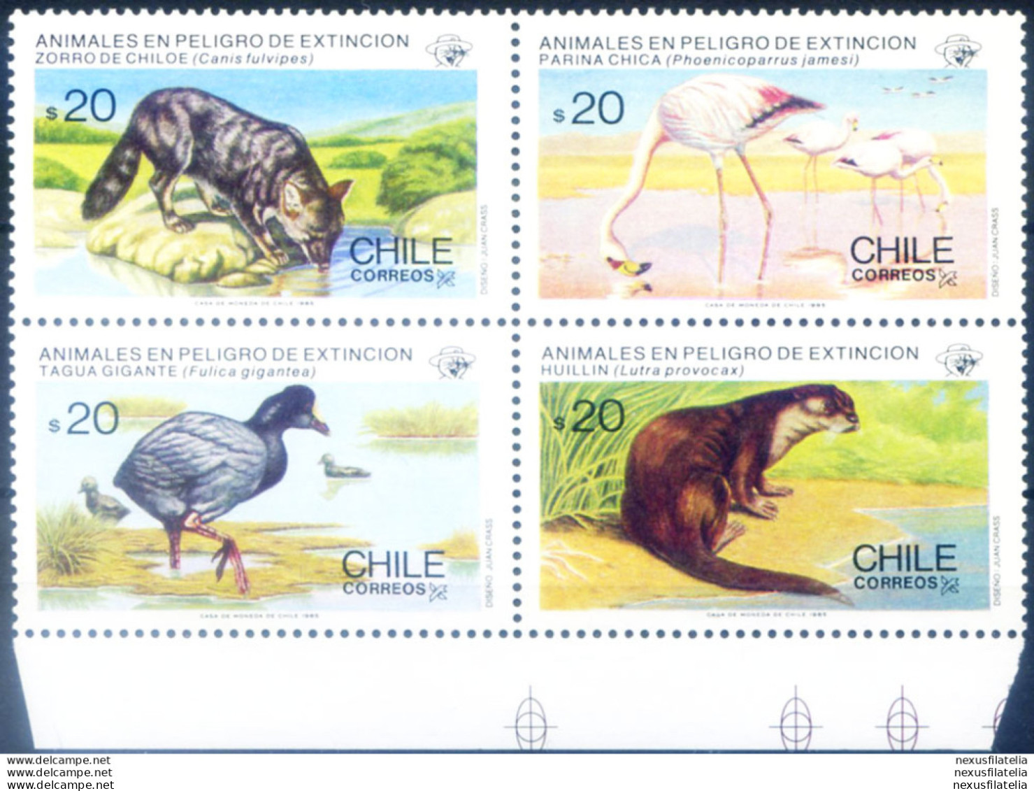 Fauna Protetta 1985. - Chile