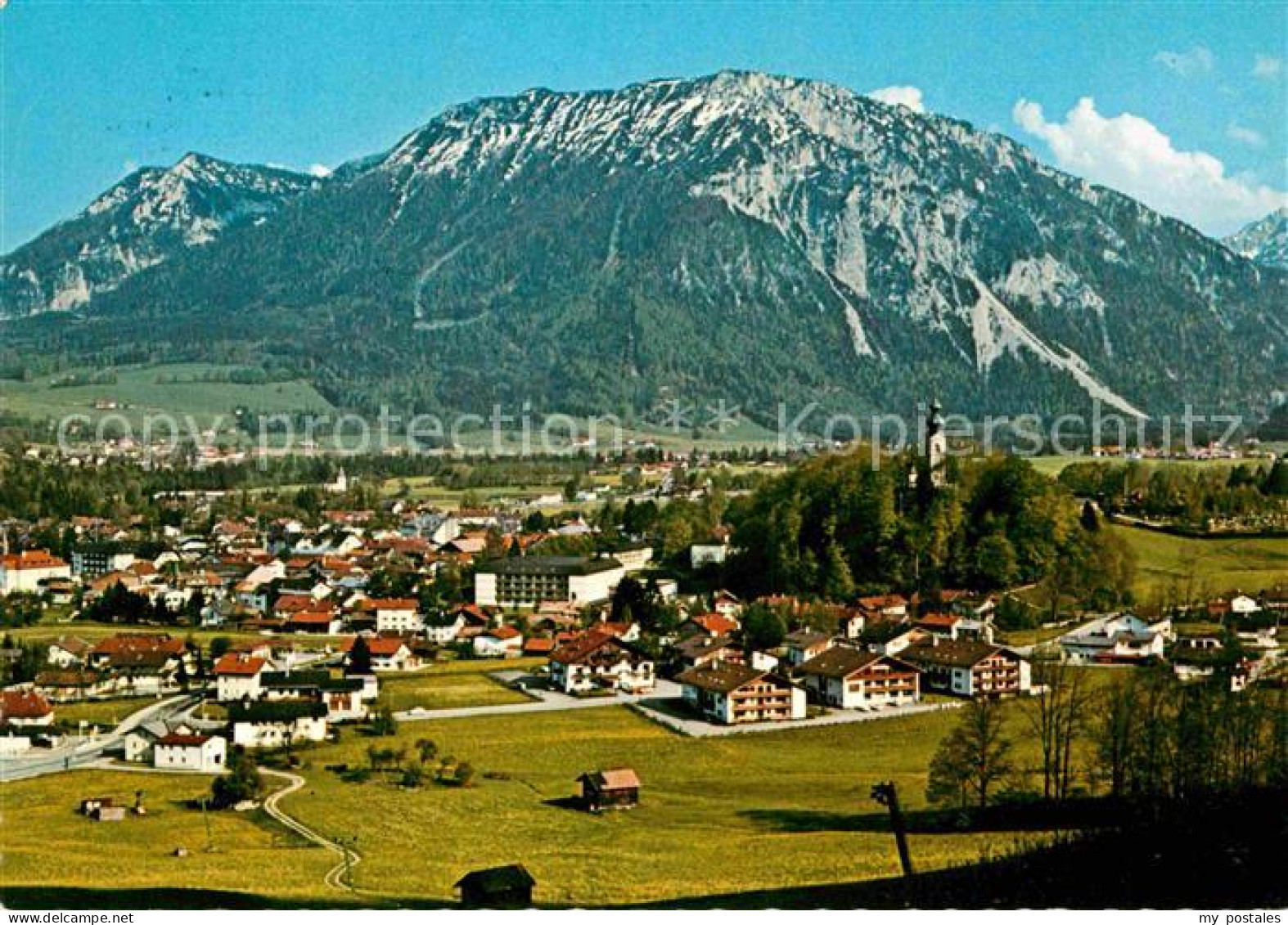 72800748 Ruhpolding Gesamtansicht Mit Rauschberg Chiemgauer Alpen Ruhpolding - Ruhpolding