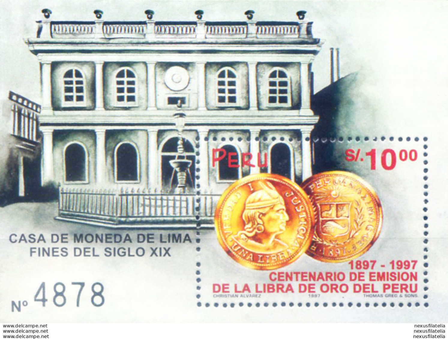 Numismatica 1997. - Perù