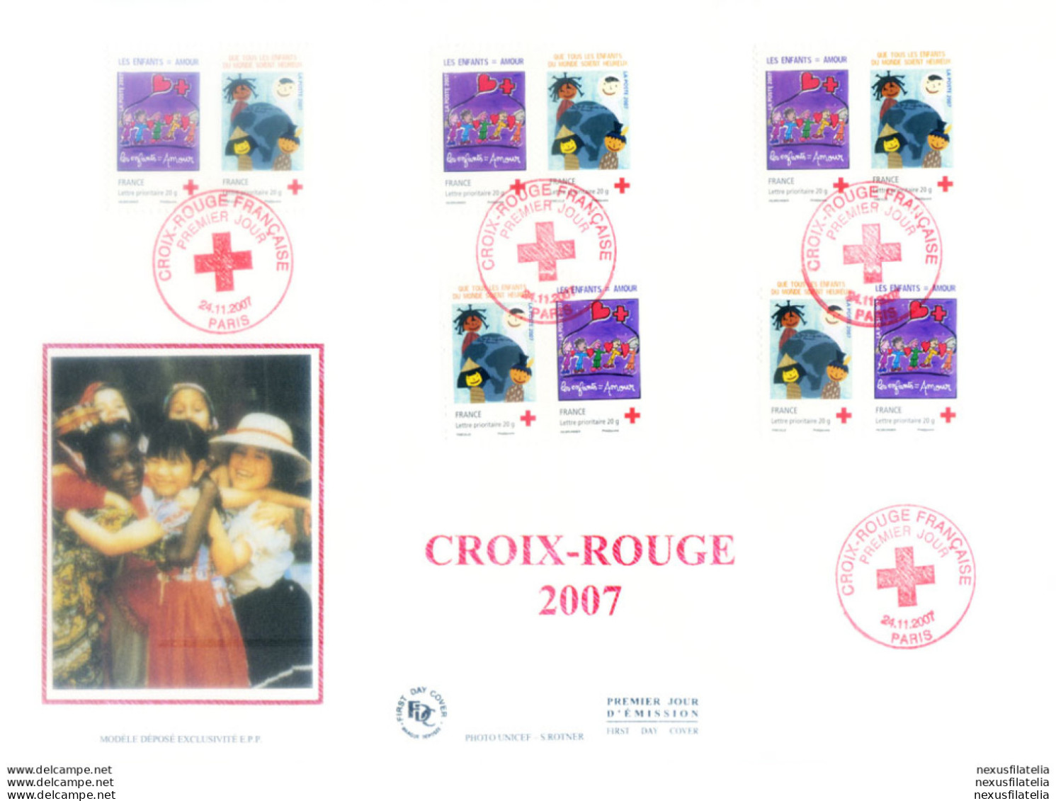 Croce Rossa 2007. FDC. - Autres & Non Classés