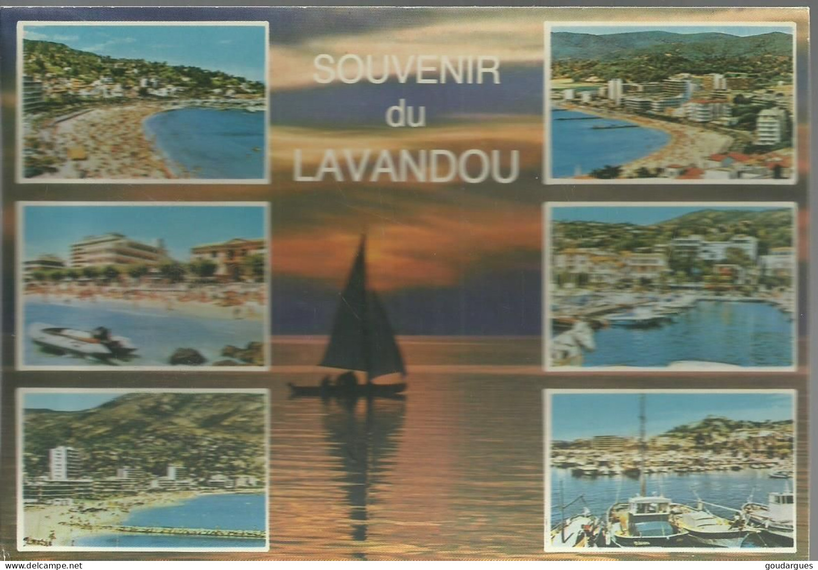 Souvenir Du Lavandou - Multivues - Flamme Datée 22-8-89 Du Lavandou - (P) - Le Lavandou