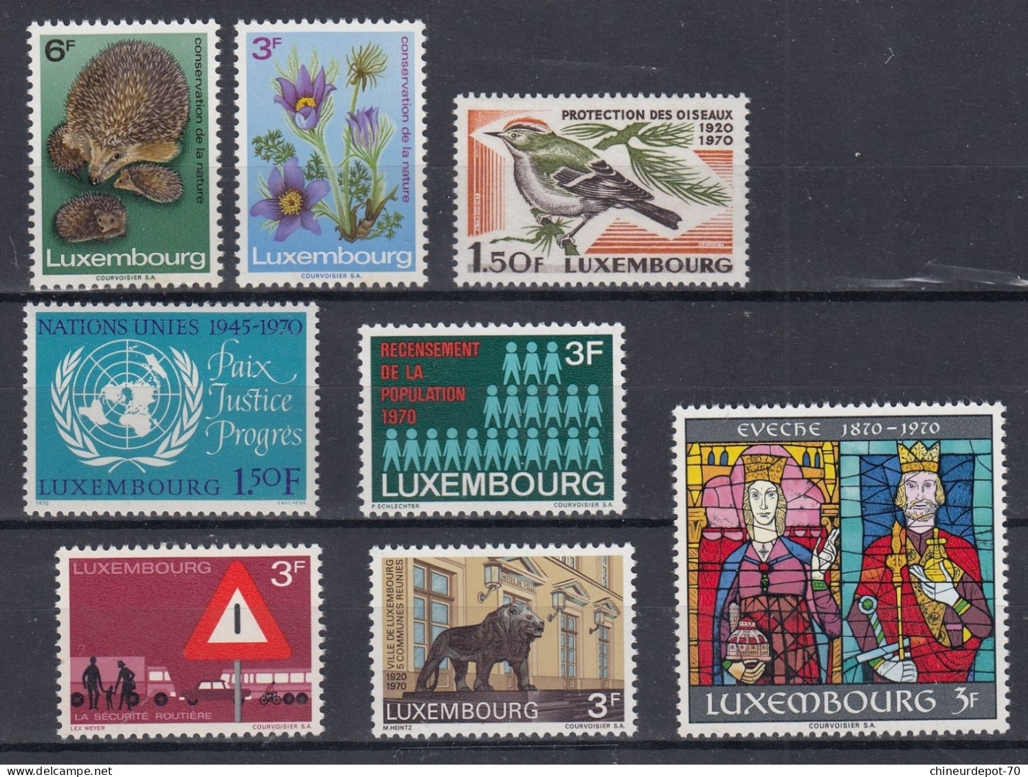 Luxembourg NEUFS SANS CHARNIERE ** 1970 - Unused Stamps