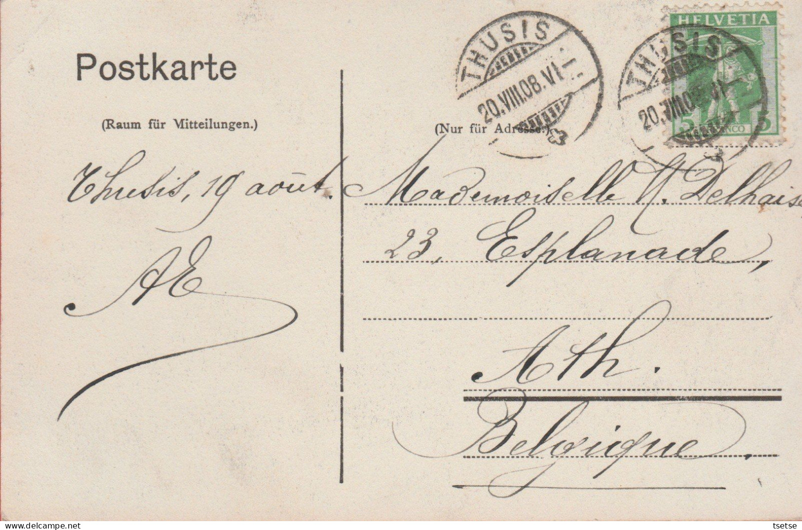 Viamala - Erste Brücke - 1908 ( Voir Verso ) - Other & Unclassified