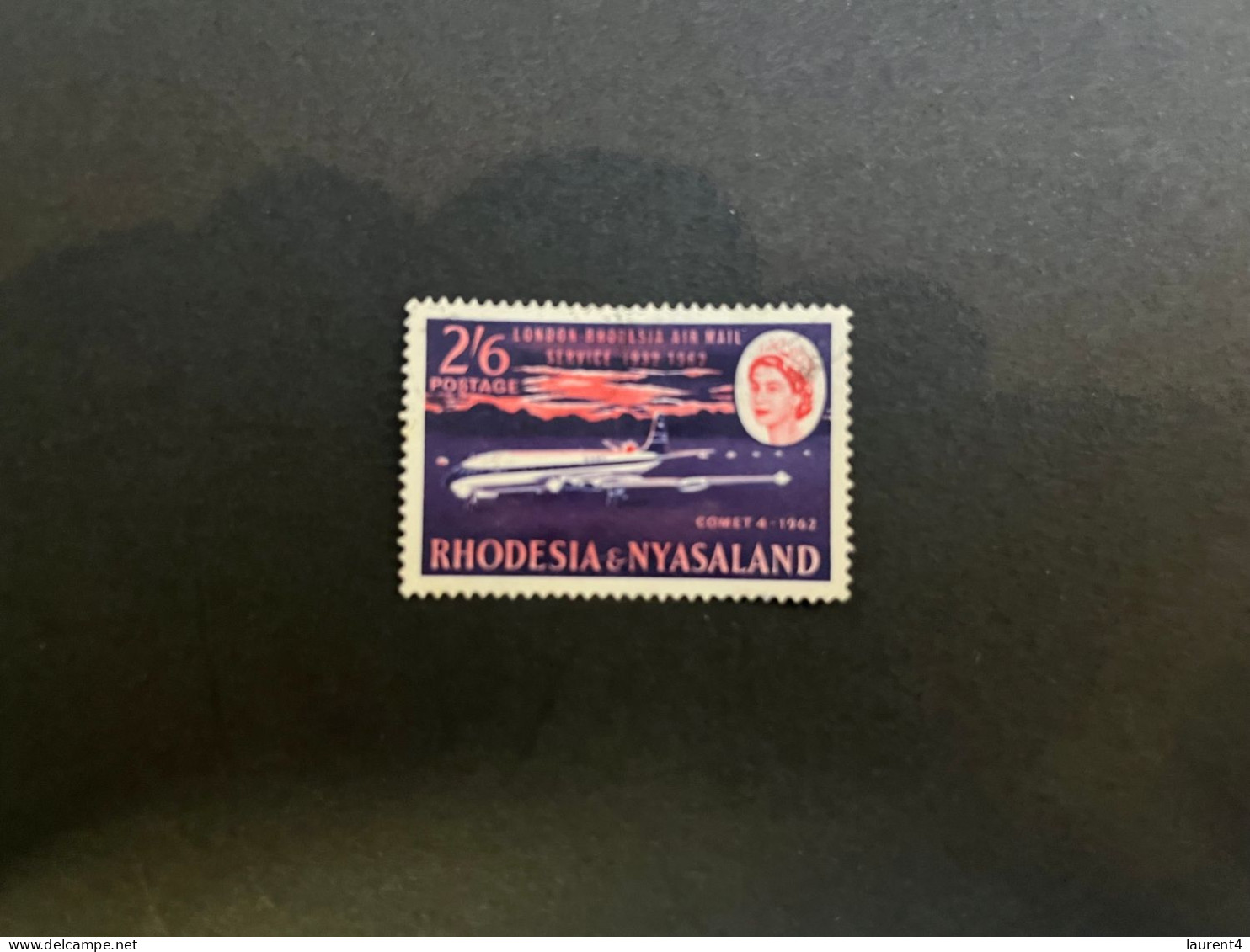 14-5-2024 (stamp) Neuf / Mint - Air Mail - Rhodesia (2/6 Value) - Other & Unclassified