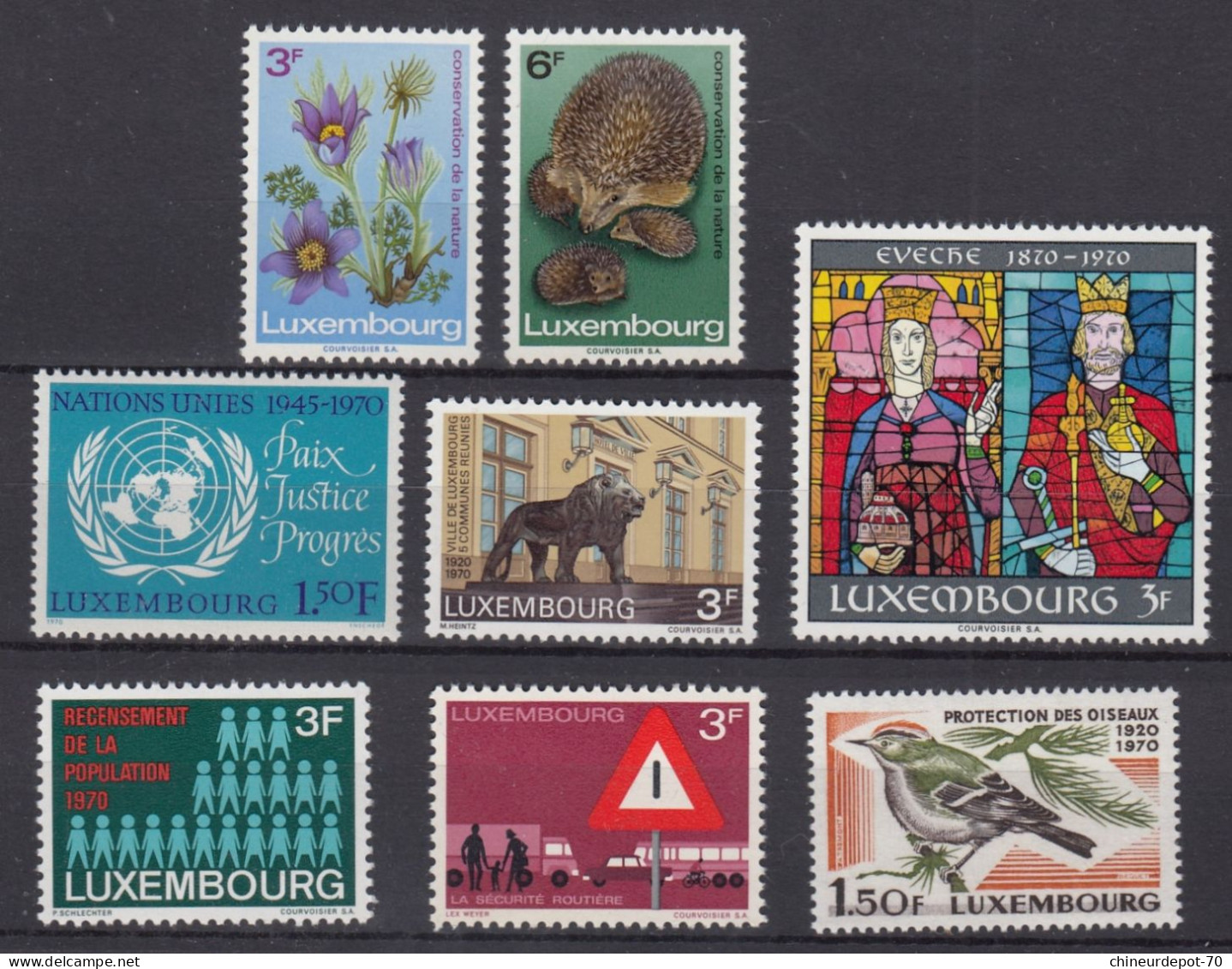 Luxembourg NEUFS SANS CHARNIERE ** 1970 - Ongebruikt