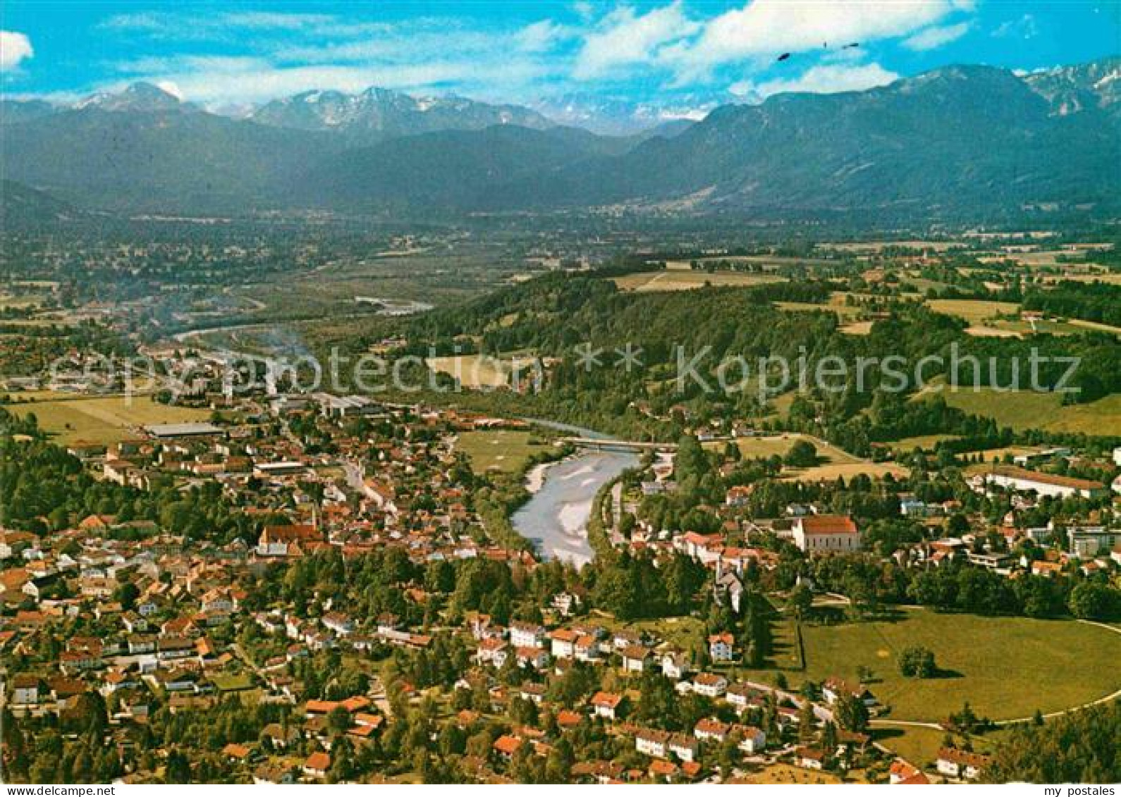 72798823 Bad Toelz Isartal Alpenpanorama Fliegeraufnahme Bad Toelz - Bad Toelz