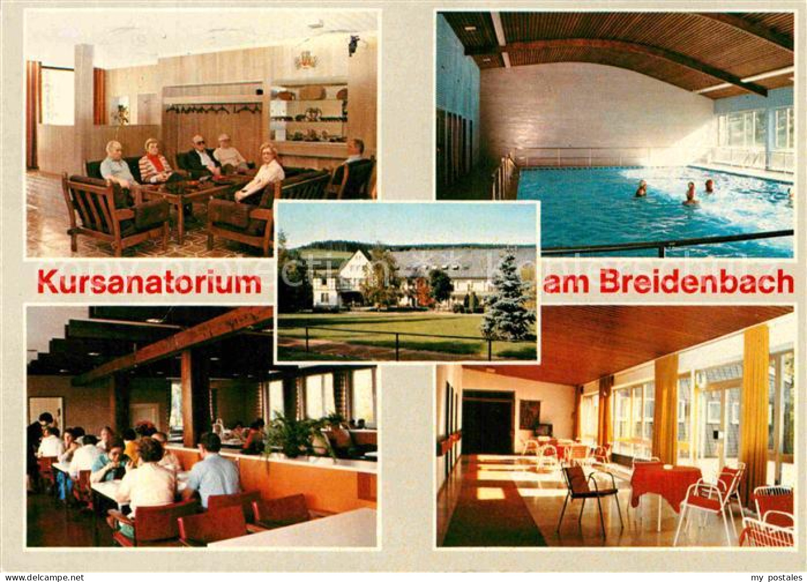 72798819 Bad Berleburg Kursanatorium Am Breidenbach Cafeteria Aufenthaltsraum Ha - Bad Berleburg