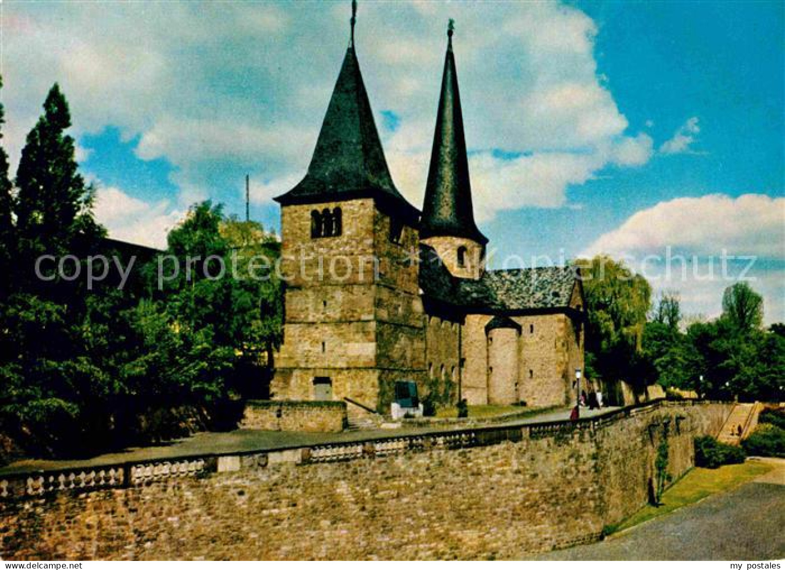 72798812 Fulda Michaelskirche 818 Erbaut Stadtmauer Barockstadt Fulda - Fulda