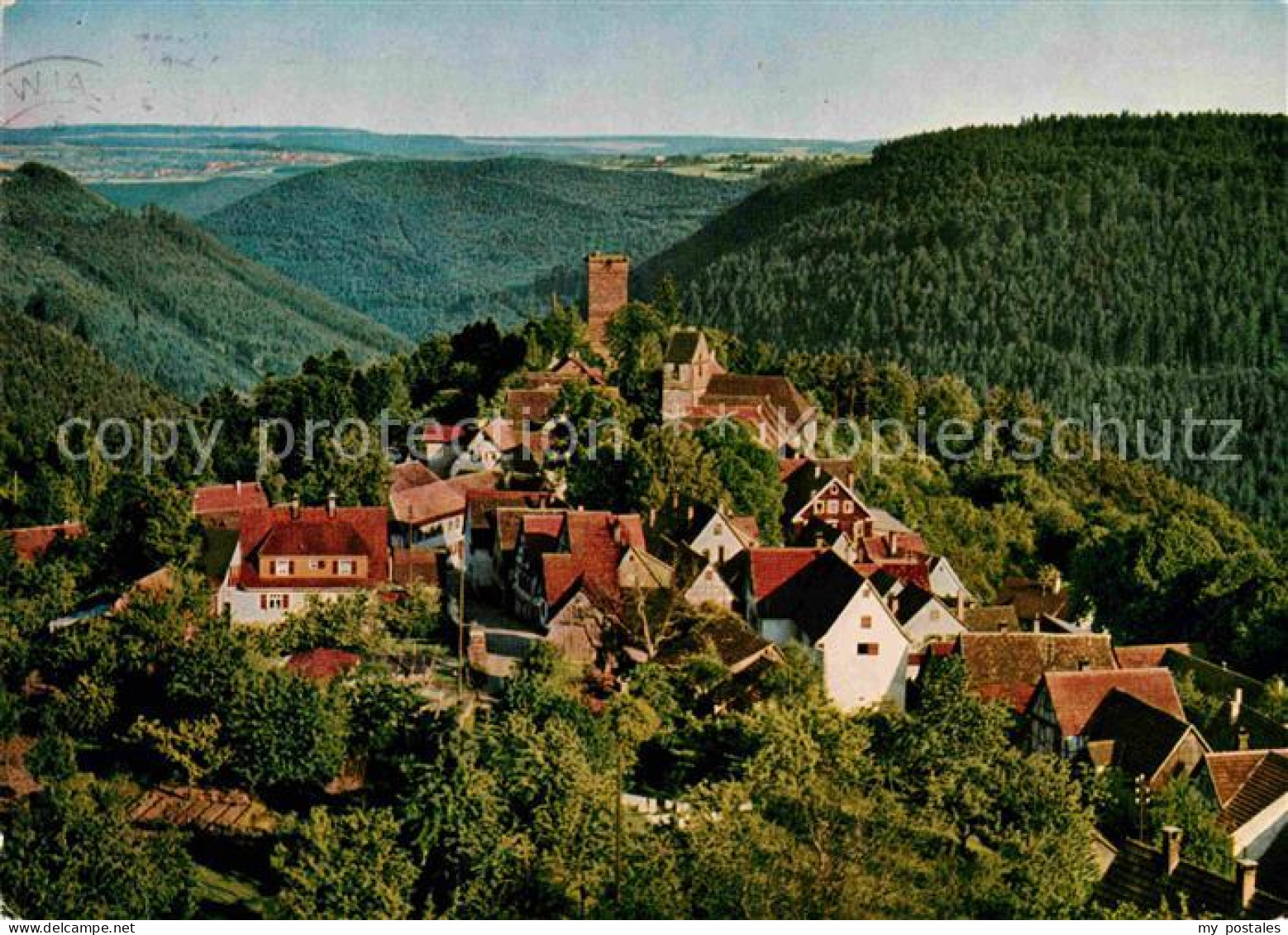 72798760 Zavelstein Kleinste Stadt Wuerttembergs Im Schwarzwald Bad Teinach-Zave - Autres & Non Classés