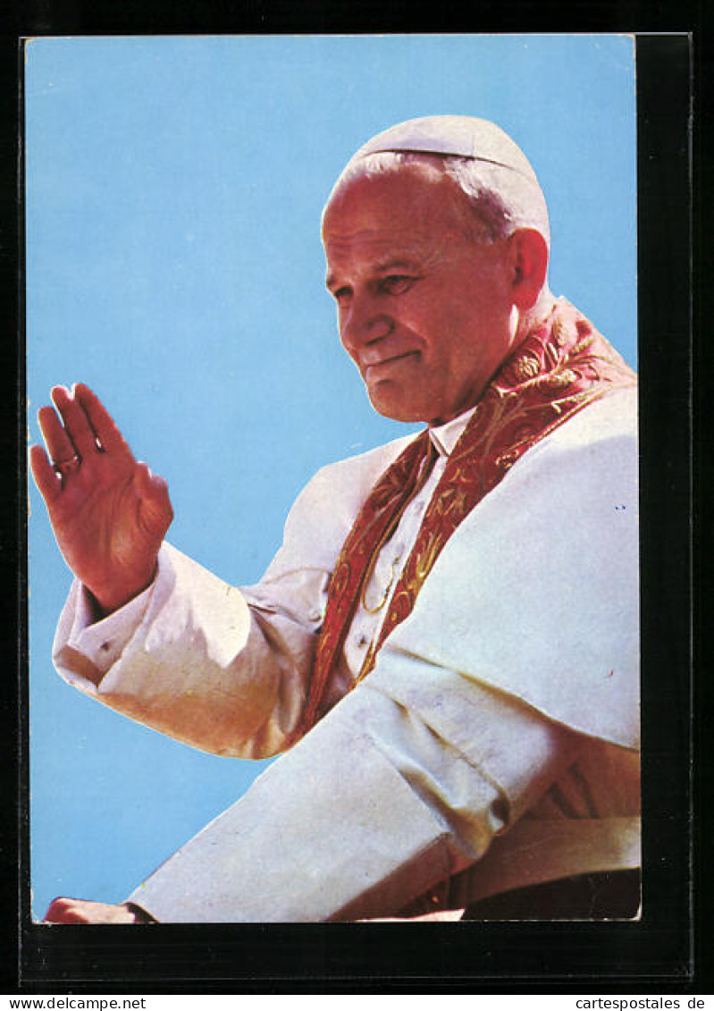 AK Papst Johannes Paul II. Gibt Den Segen  - Papi
