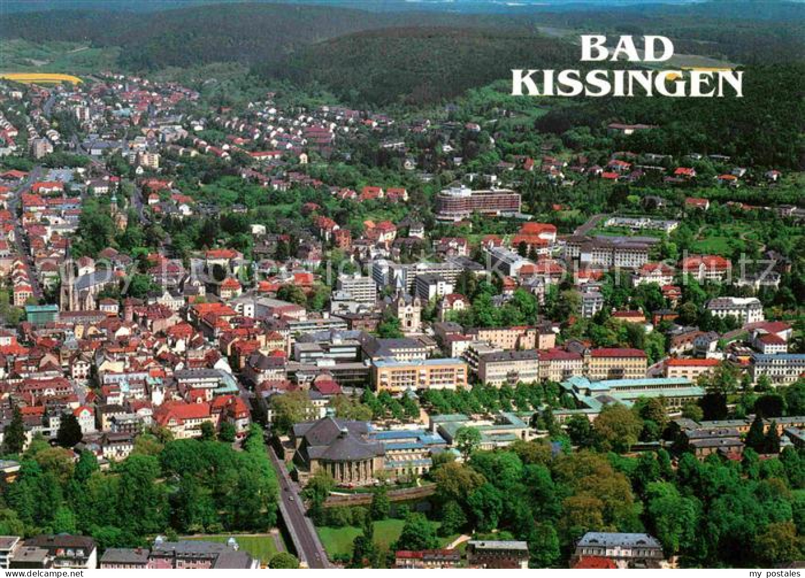 72798721 Bad Kissingen Bayerisches Staatsbad Fliegeraufnahme Bad Kissingen - Bad Kissingen
