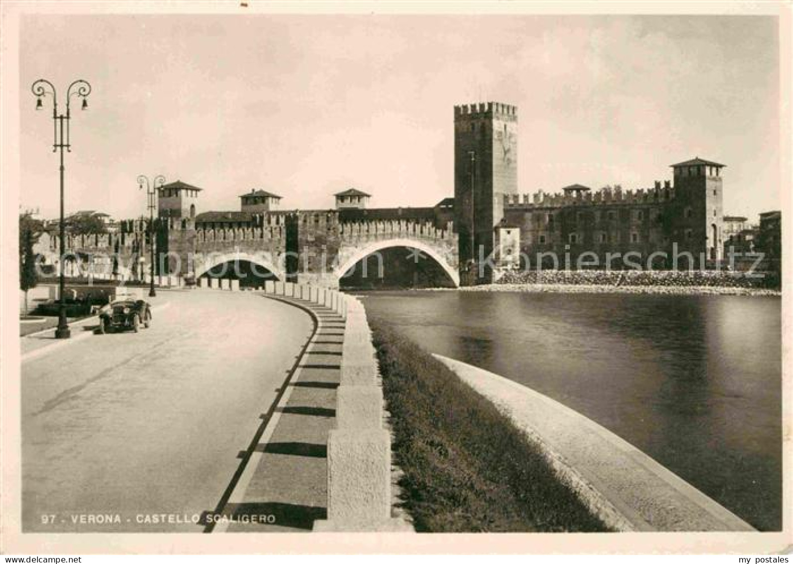 72798150 Verona Veneto Schloss Scaligero Verona - Sonstige & Ohne Zuordnung