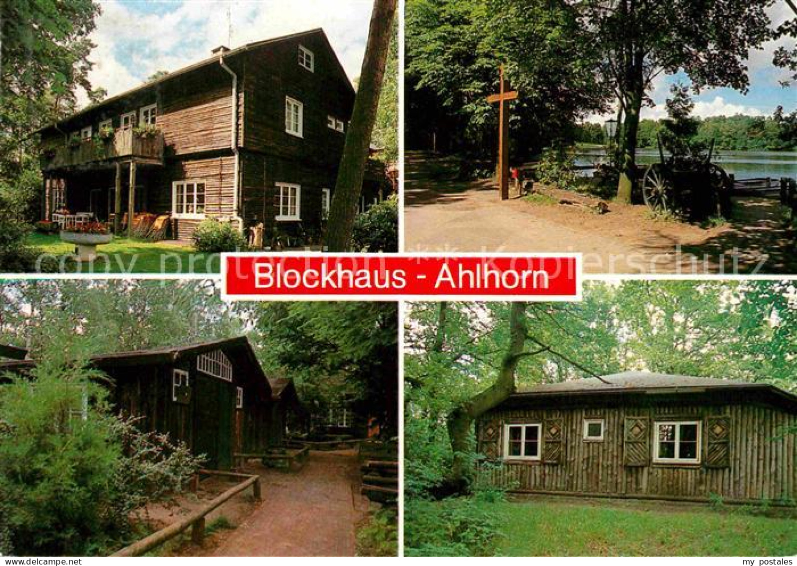 72797996 Ahlhorn Blockhaus Evangelisches Jugendheim Ahlhorn - Autres & Non Classés