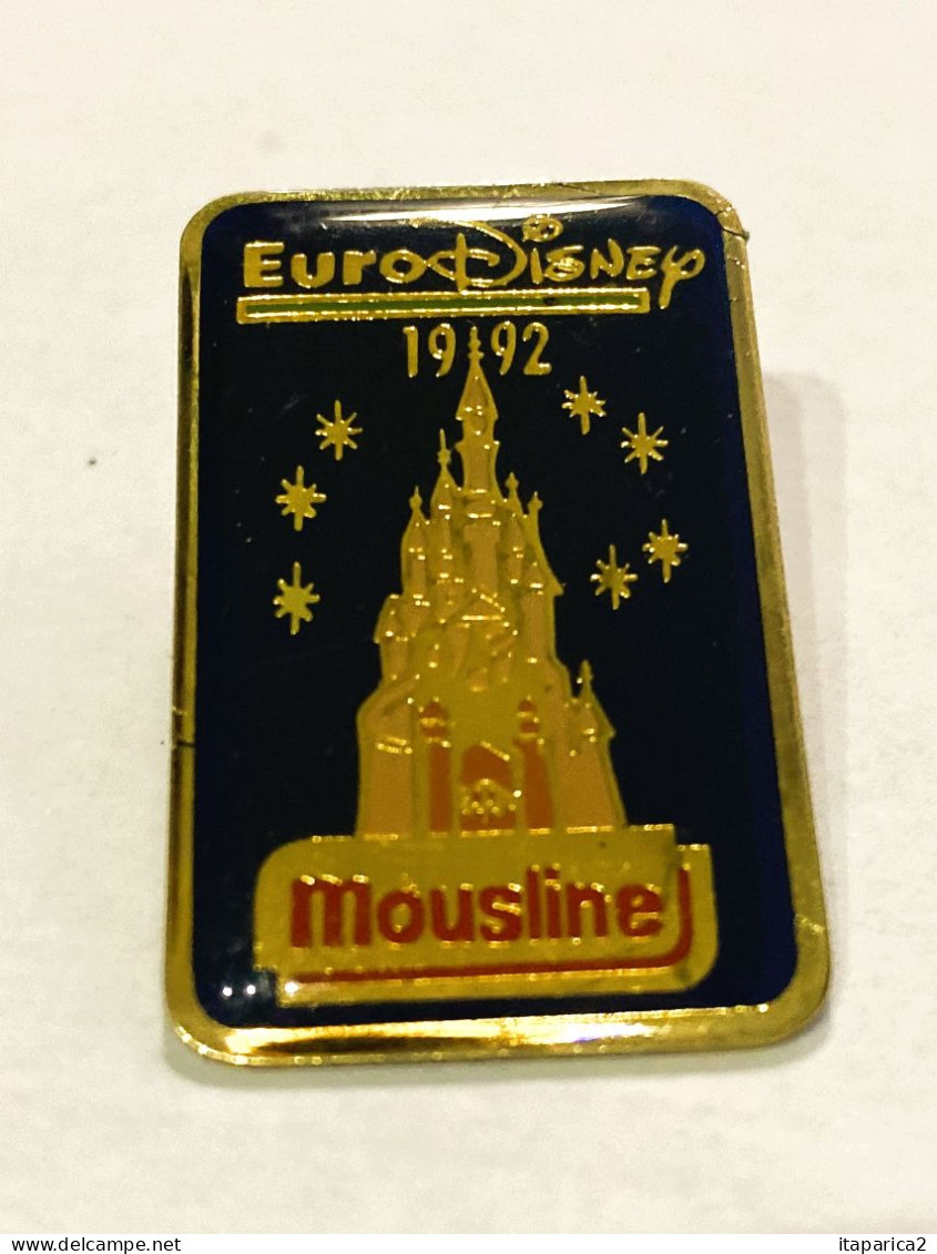 PINS EURODISNEY  1992  MOUSLINE  LE CHÂTEAU DE LA BELLE AU BOIS DORMANT/ 33NAT - Disney