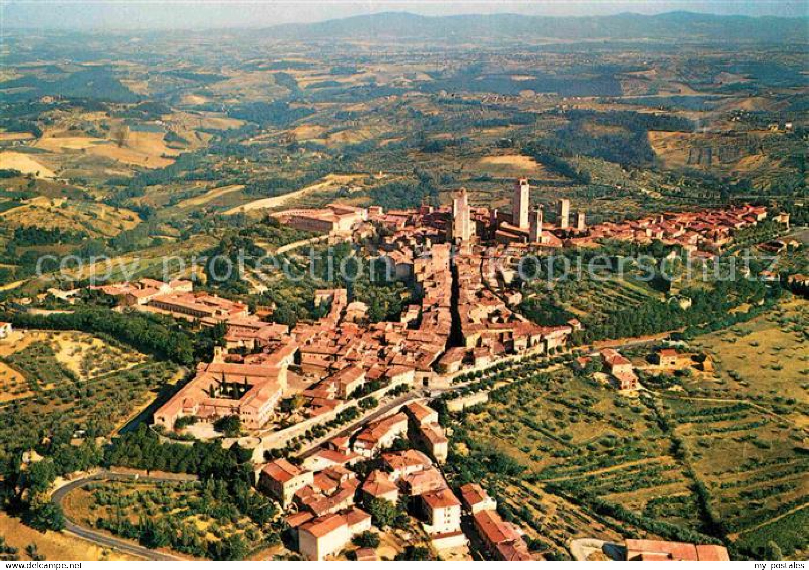 72797712 San Gimignano Veduta Aerea San Gimignano - Sonstige & Ohne Zuordnung