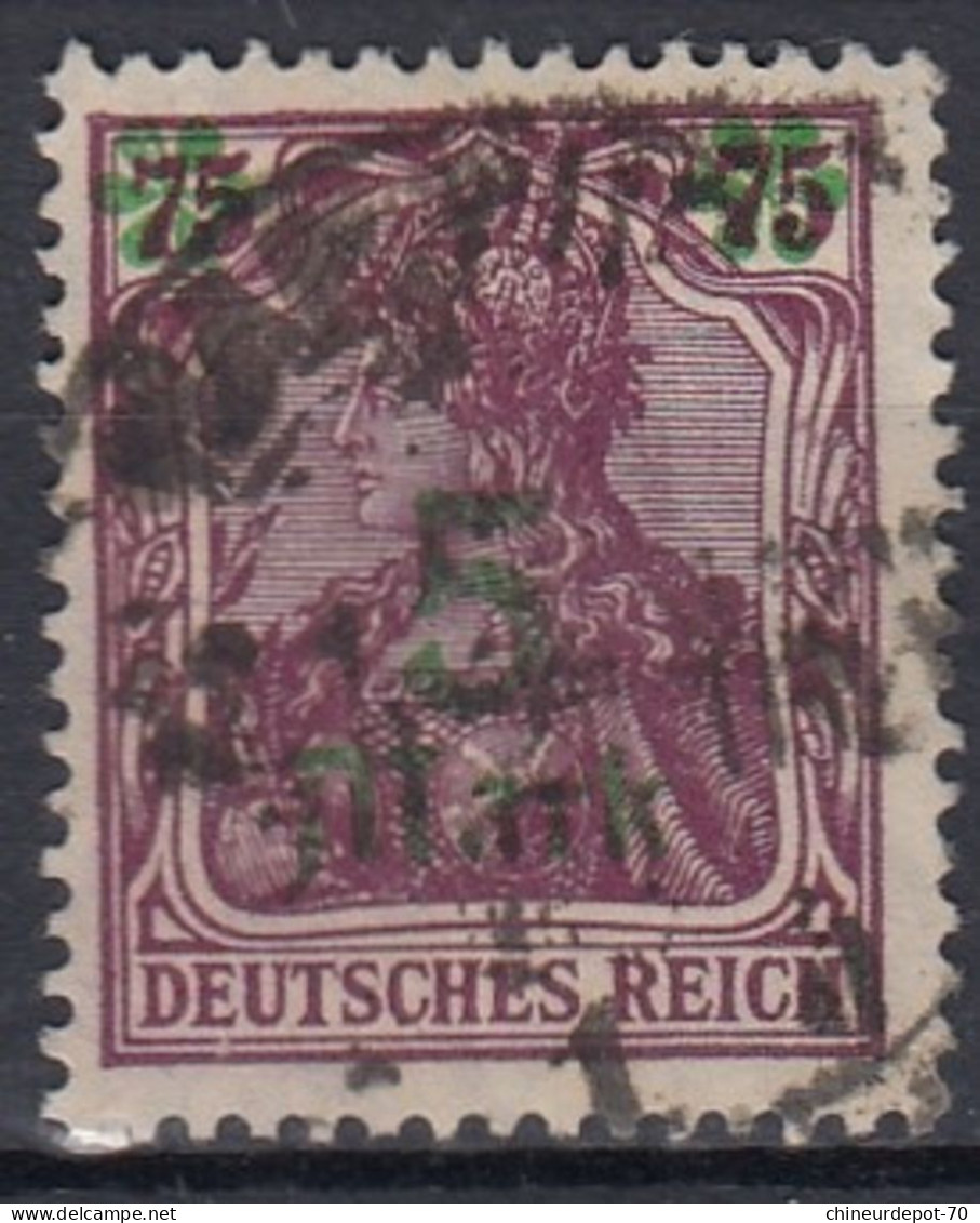 ALLEMAGNE SURCHARGE DEUTSCHES REICH - Other & Unclassified