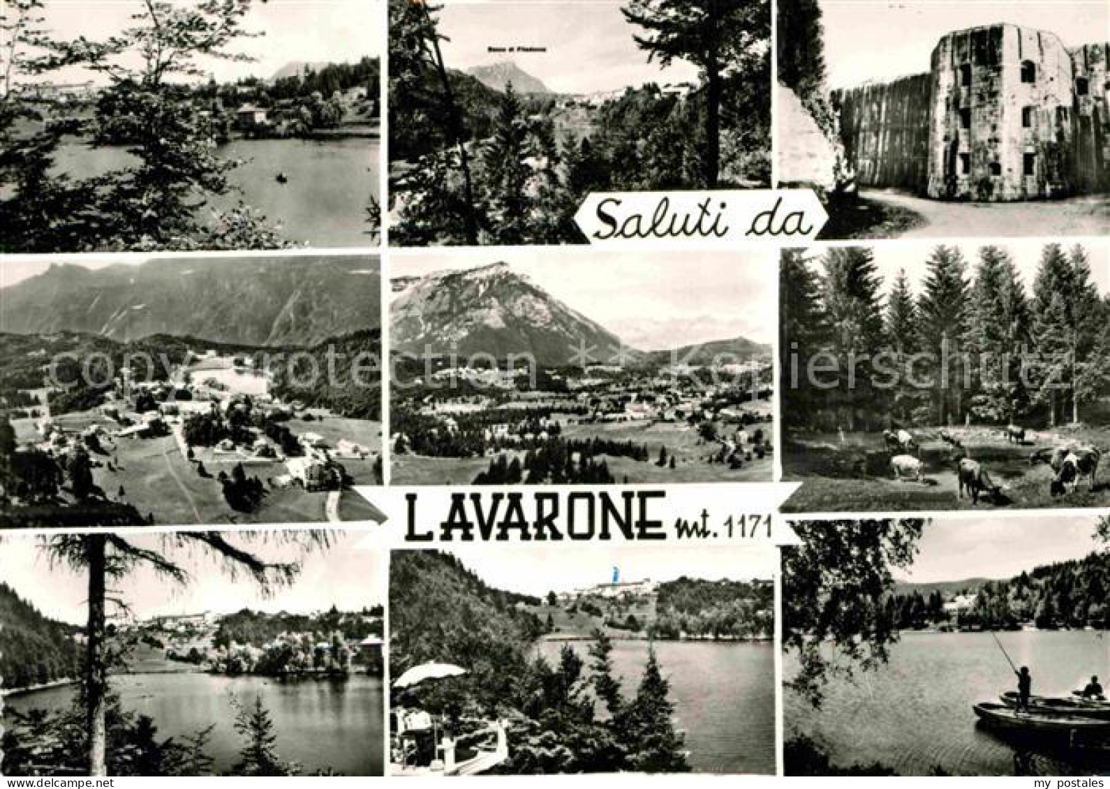 72797232 Lavarone Ruine Panorama See Angler  Lavarone - Other & Unclassified