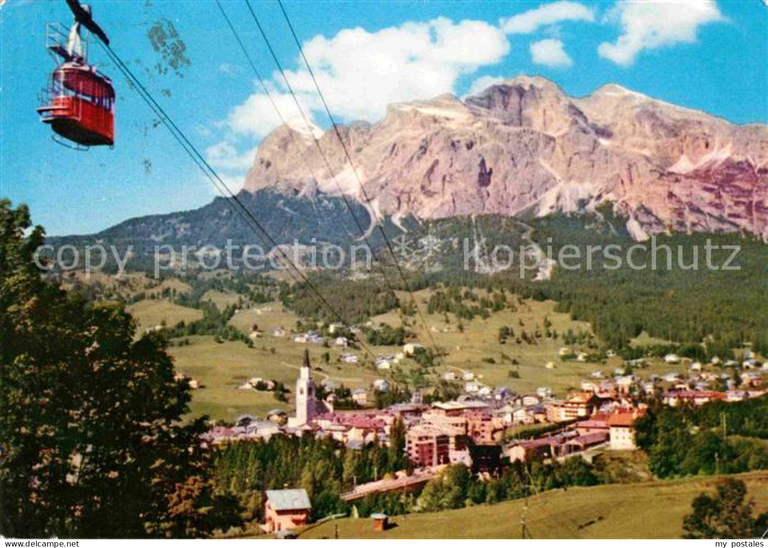 72797160 Cortina D Ampezzo Funivia Seilbahn Cortina D Ampezzo - Autres & Non Classés