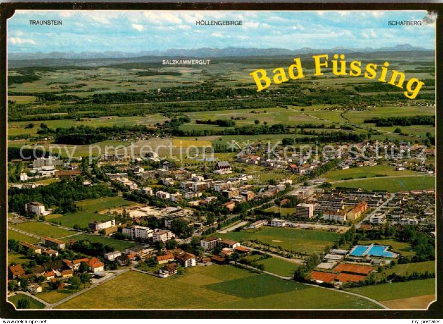 72797088 Bad Fuessing Fliegeraufnahme Aigen - Bad Füssing