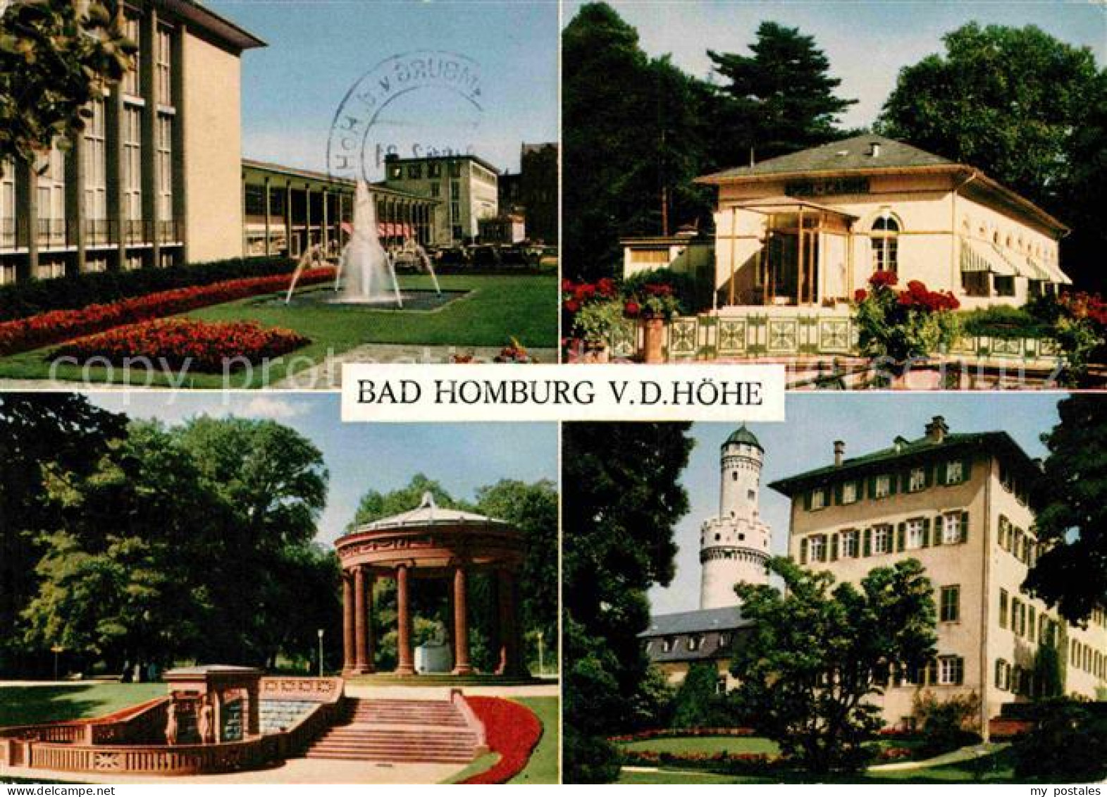 72797080 Bad Homburg Kurhaus Elisabethenbrunnen Casino Schloss Bad Homburg - Bad Homburg