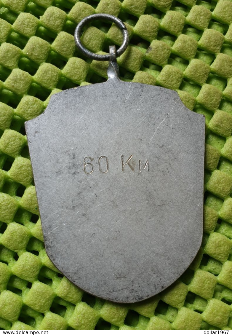 Medaile   :  60 Km. Wonseradeel Toertocht Gaast, 2-3-1962 (Friesland )  -  Original Foto  !!  Medallion  Dutch . - Andere & Zonder Classificatie