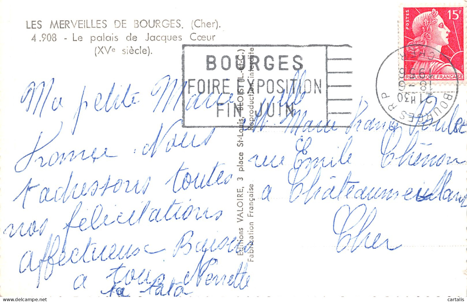 18-BOURGES-N°4176-C/0105 - Bourges