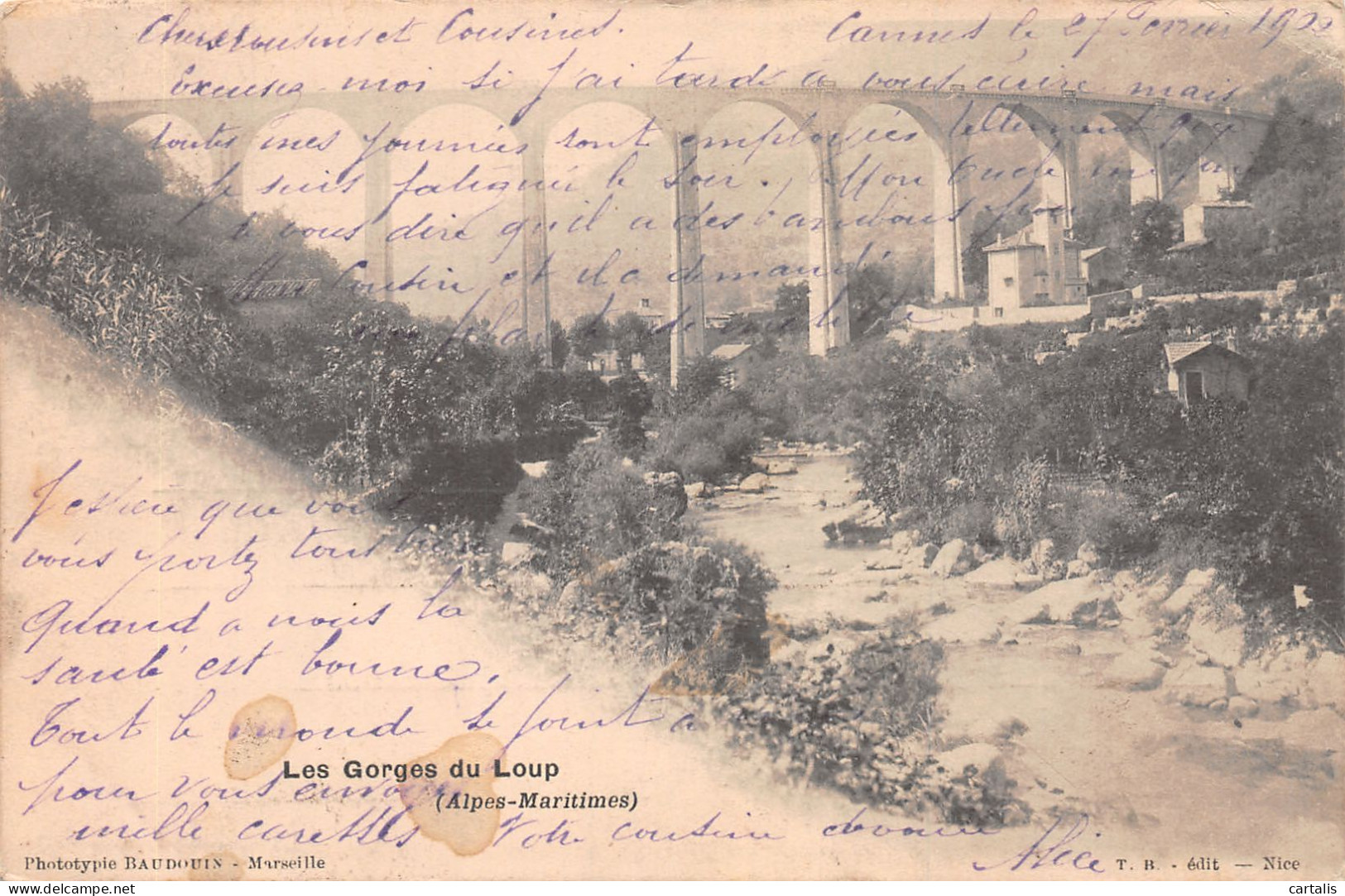 06-GORGES DU LOUP VIADUC-N°4176-B/0331 - Andere & Zonder Classificatie