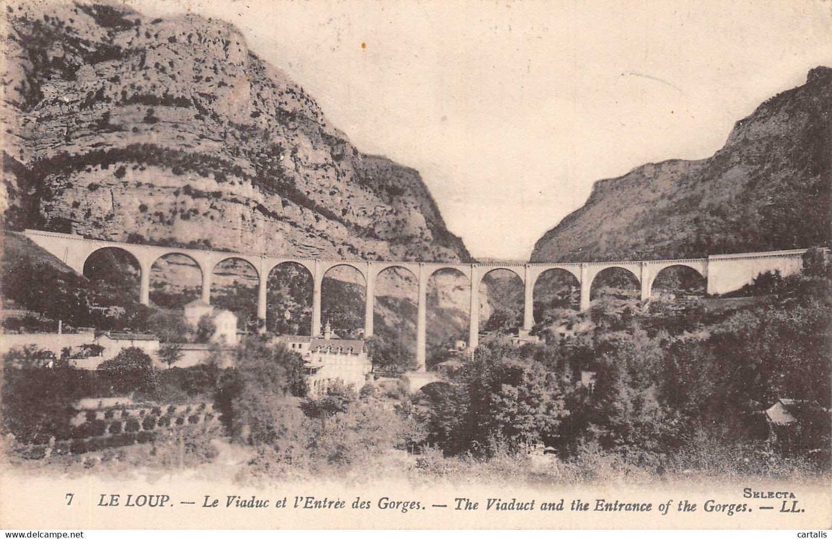 06-GORGES DU LOUP VIADUC-N°4176-B/0327 - Other & Unclassified