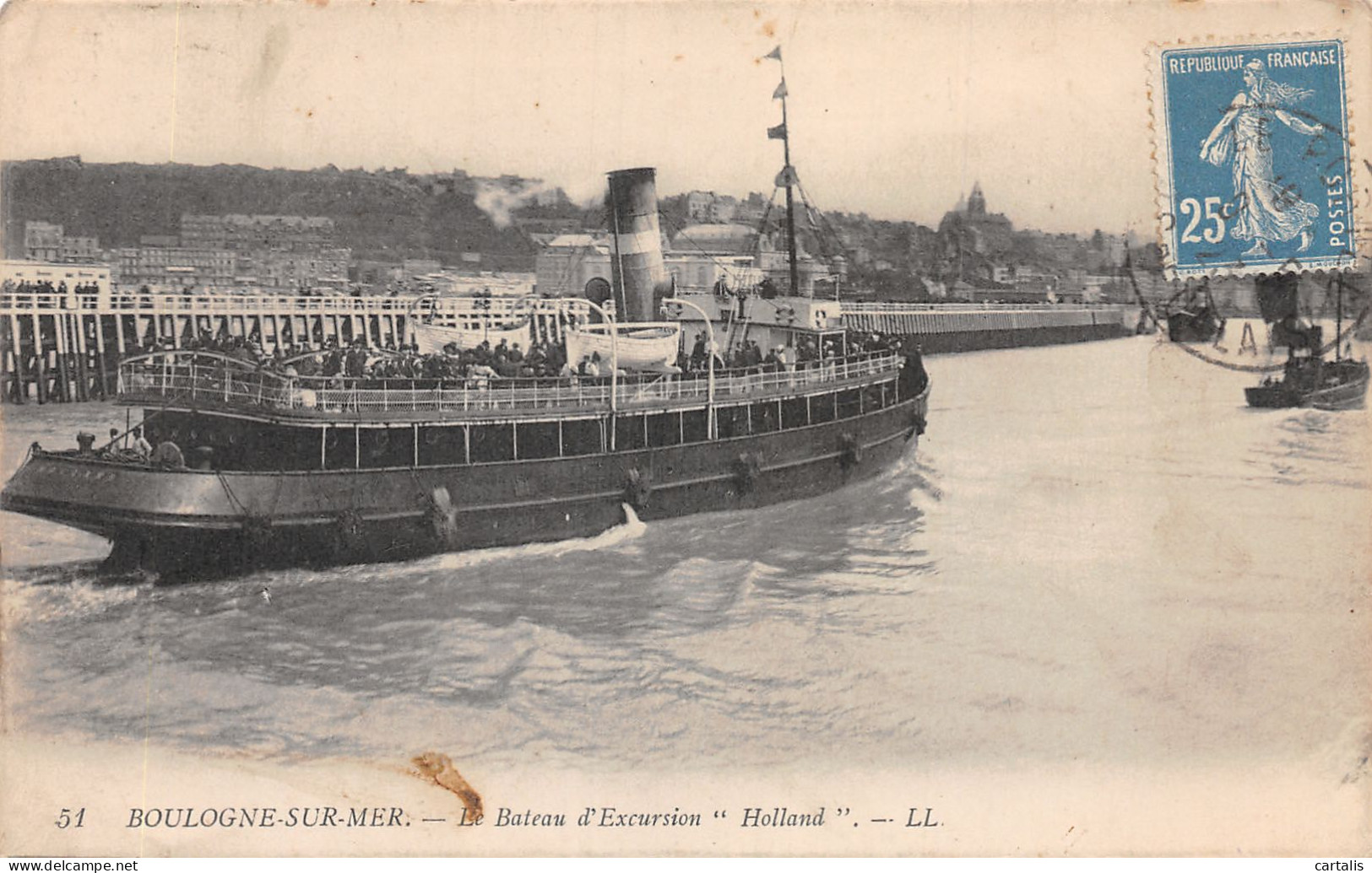 62-BOULOGNE SUR MER-N°4176-B/0021 - Boulogne Sur Mer