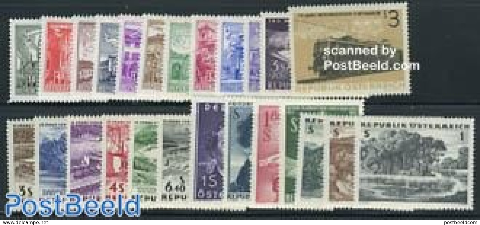 Austria 1962 Yearset 1962 (25v), Mint NH, Various - Yearsets (by Country) - Ongebruikt