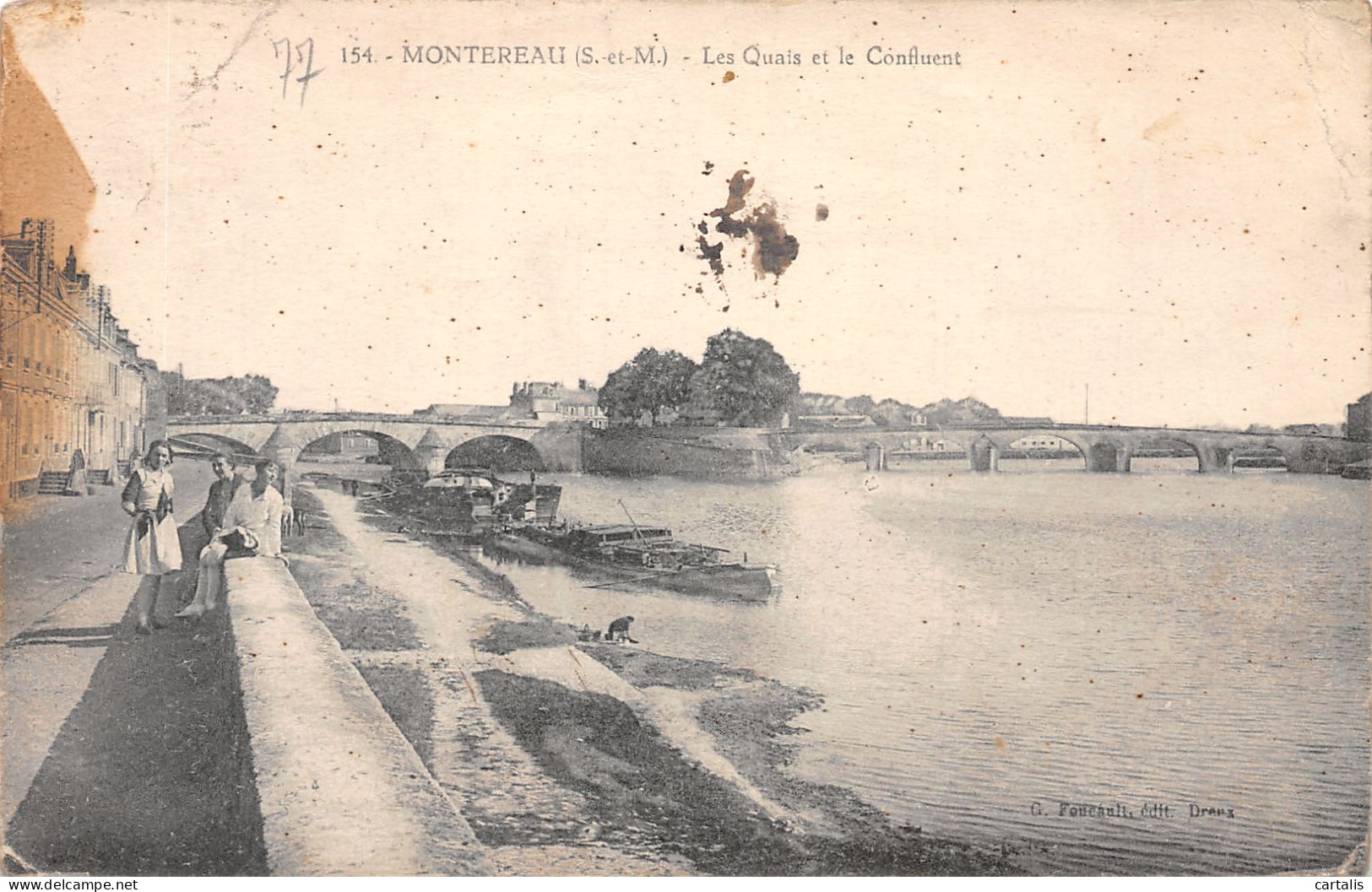 77-MONTEREAU-N°4176-A/0243 - Montereau