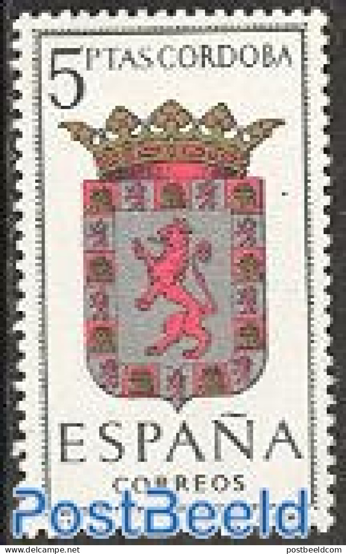 Spain 1963 Cordoba 1v, Mint NH, History - Coat Of Arms - Nuovi