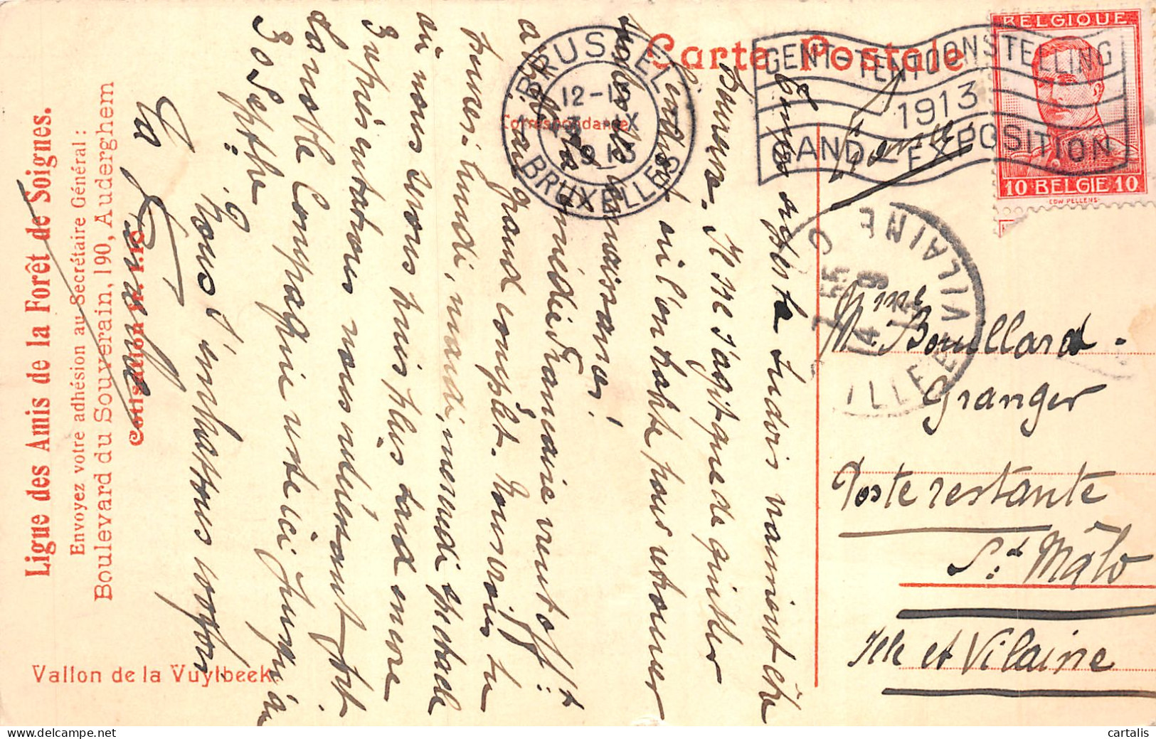 ET-BELGIQUE FORET DE SOIGNES-N°4176-A/0209 - Andere & Zonder Classificatie