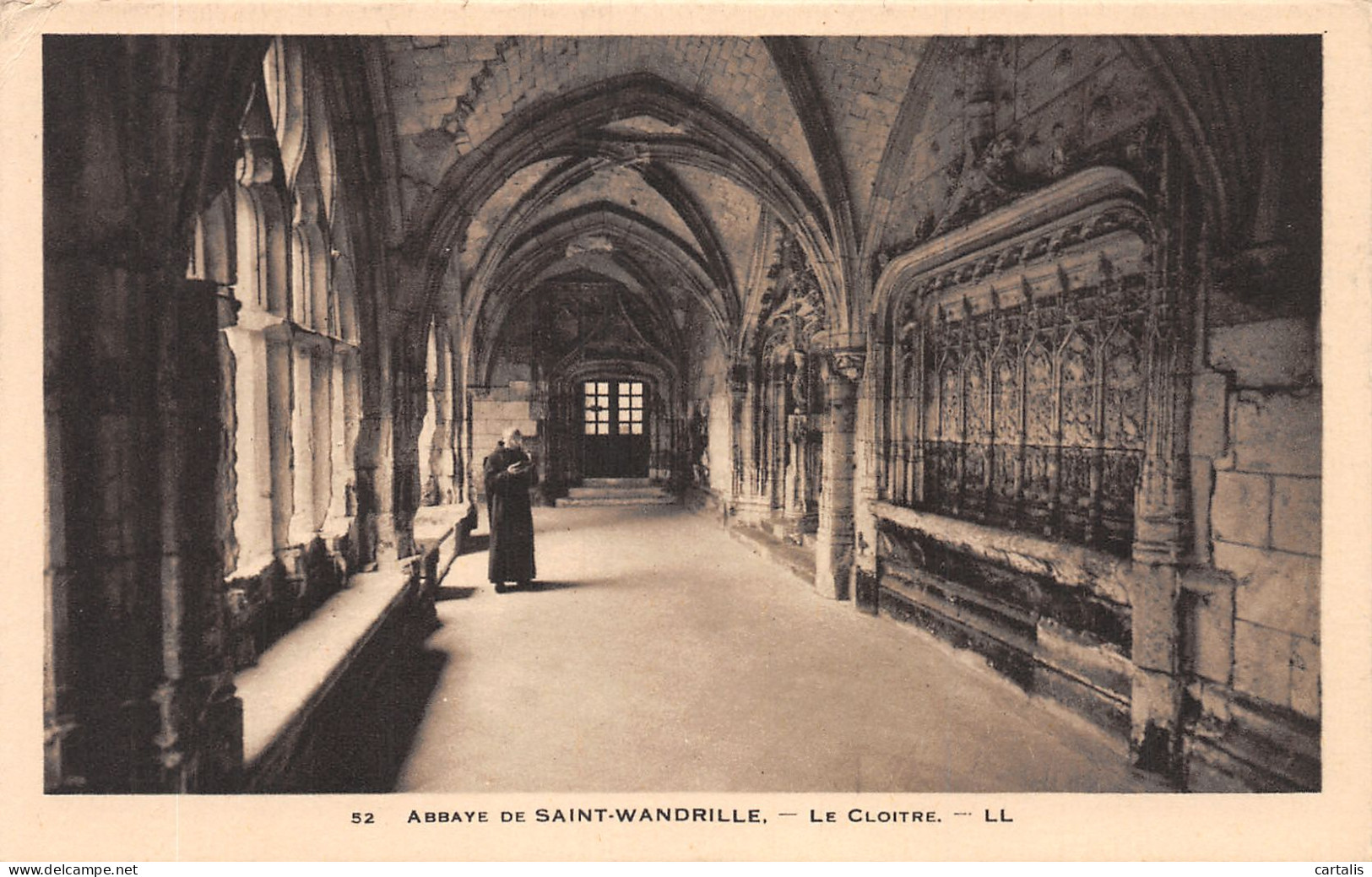 76-SAINT WANDRILLE ABBAYE-N°4176-A/0181 - Saint-Wandrille-Rançon