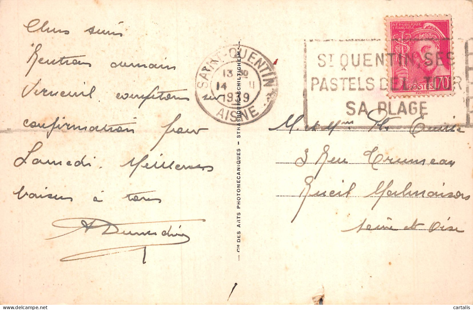 02-SAINT QUENTIN-N°4176-A/0145 - Saint Quentin