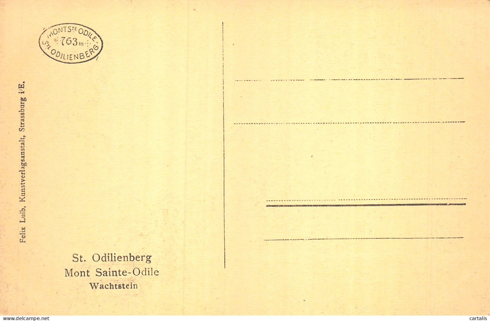 67-MONT SAINTE ODILE-N°4176-A/0021 - Andere & Zonder Classificatie