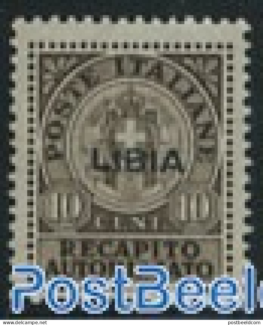 Italian Lybia 1941 Recapito 1v, Mint NH - Libya