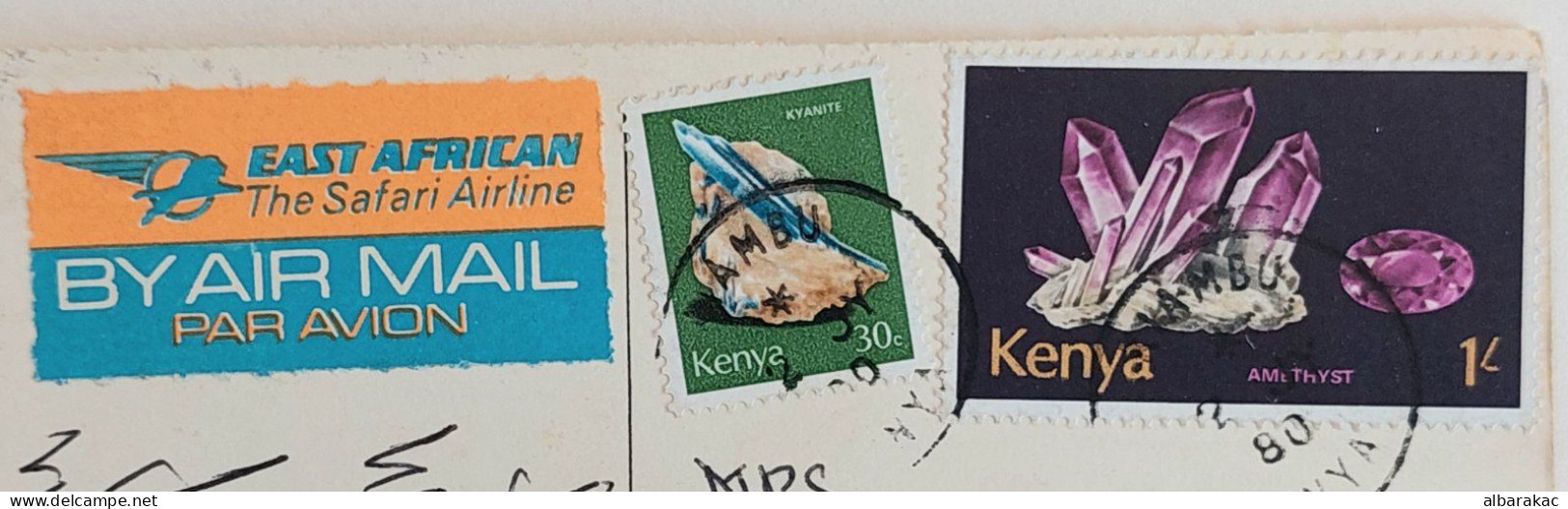 Kenya - Nairobi By Night , Stamp Used Air Mail 1980 - Kenia
