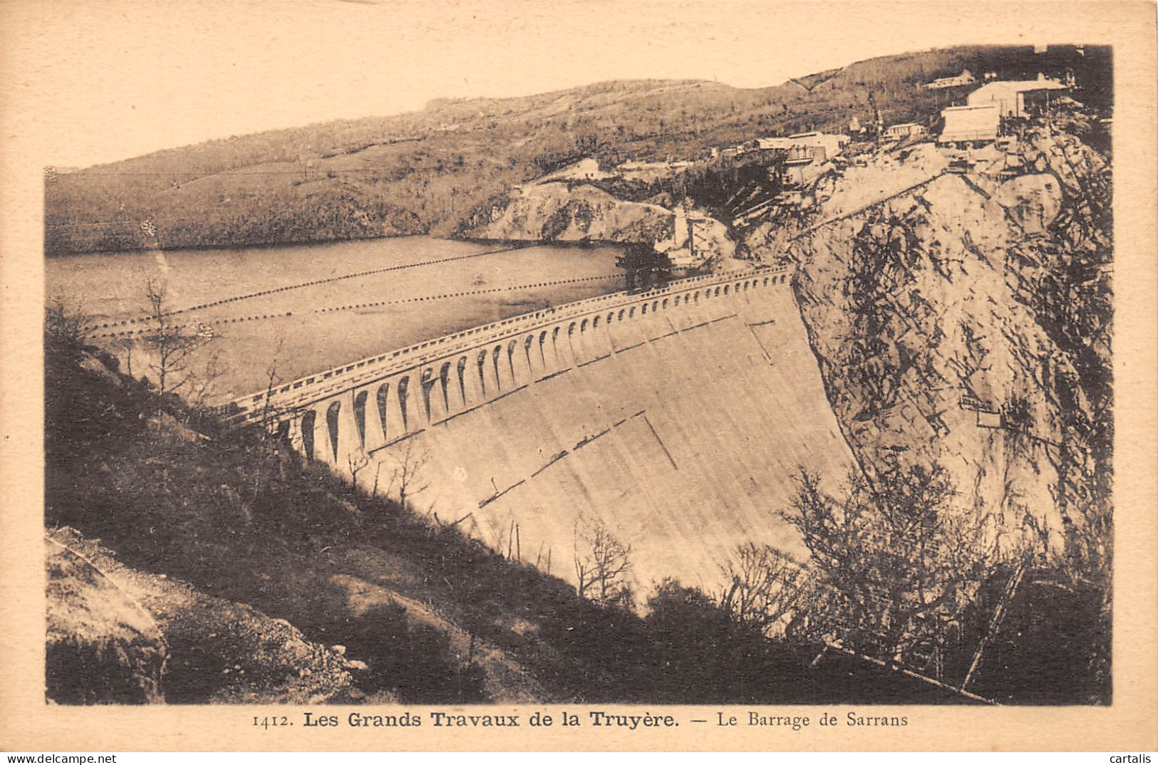 12-BARRAGE DE SARRANS-N°4176-E/0085 - Altri & Non Classificati