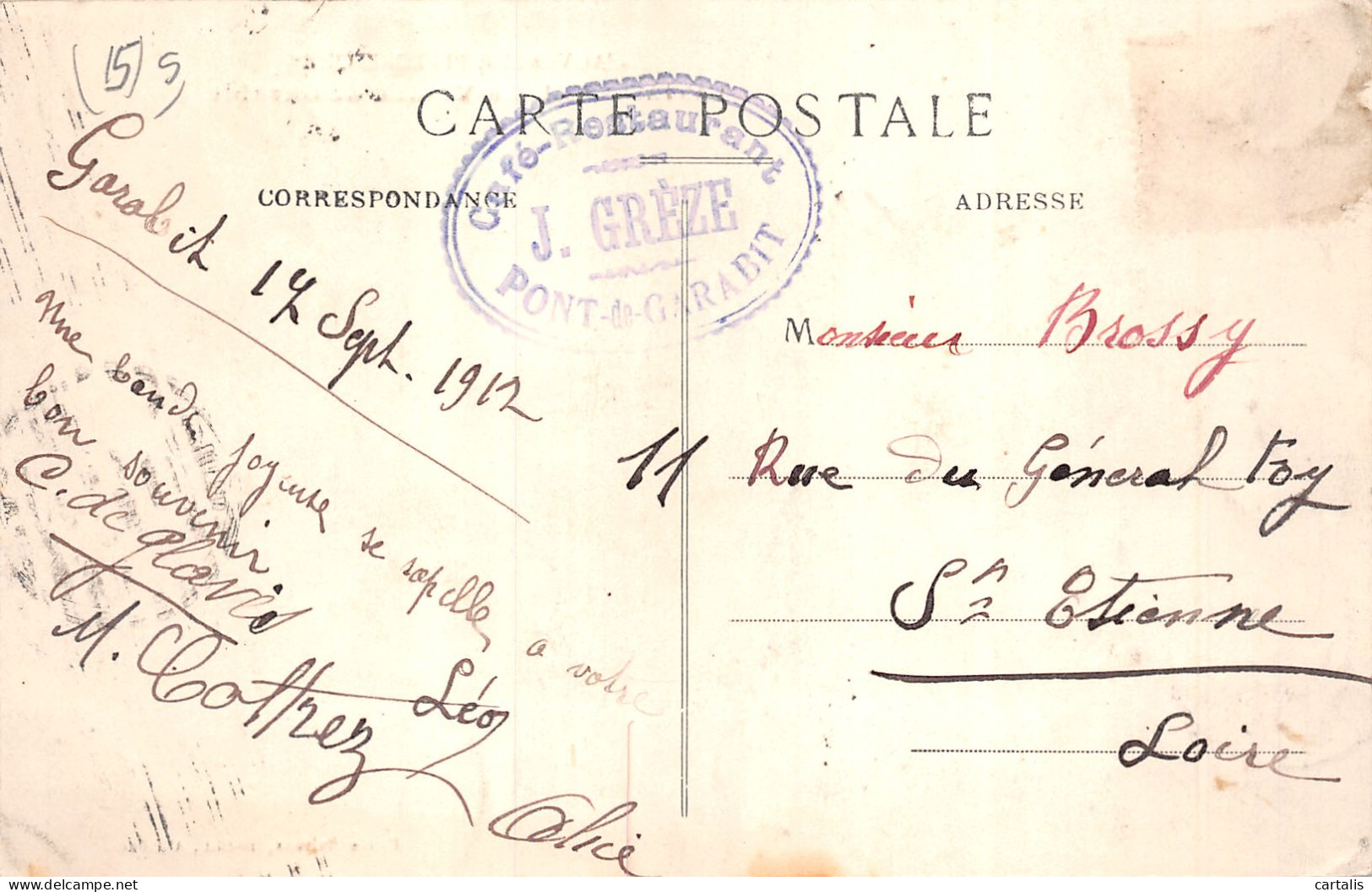 15-GARABIT-N°4176-D/0333 - Other & Unclassified