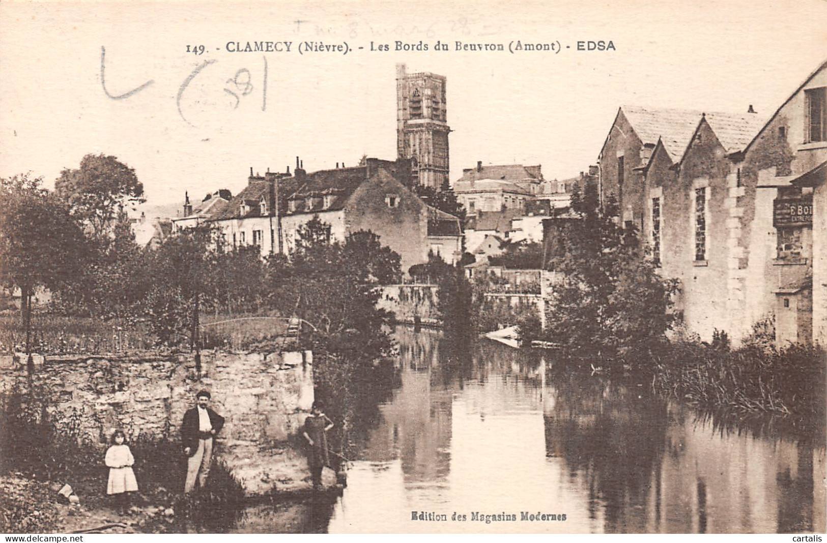 58-CLAMECY-N°4176-C/0395 - Clamecy