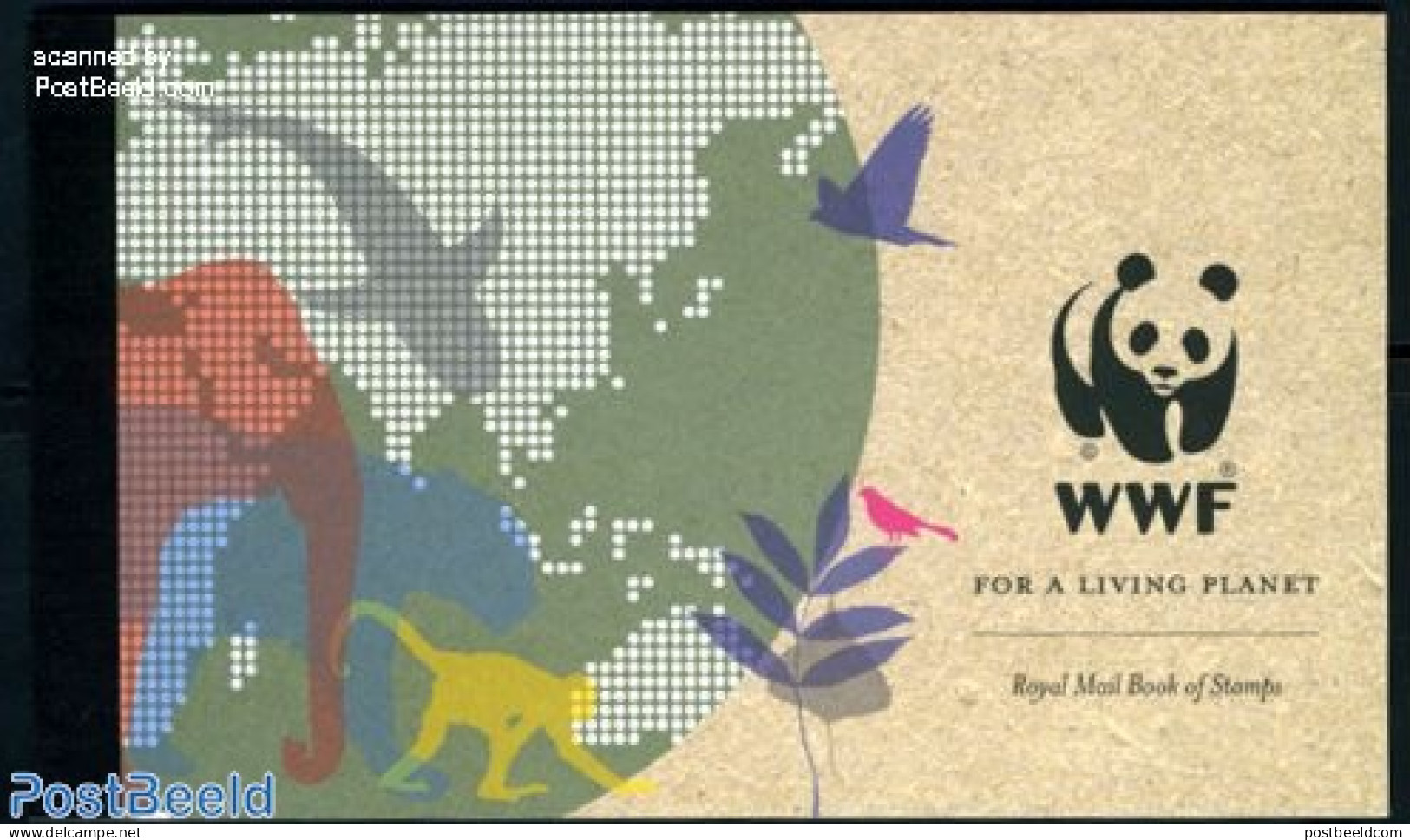 Great Britain 2011 WWF Prestige Booklet, Mint NH, Nature - Animals (others & Mixed) - Bears - Birds - Cat Family - Fro.. - Nuovi